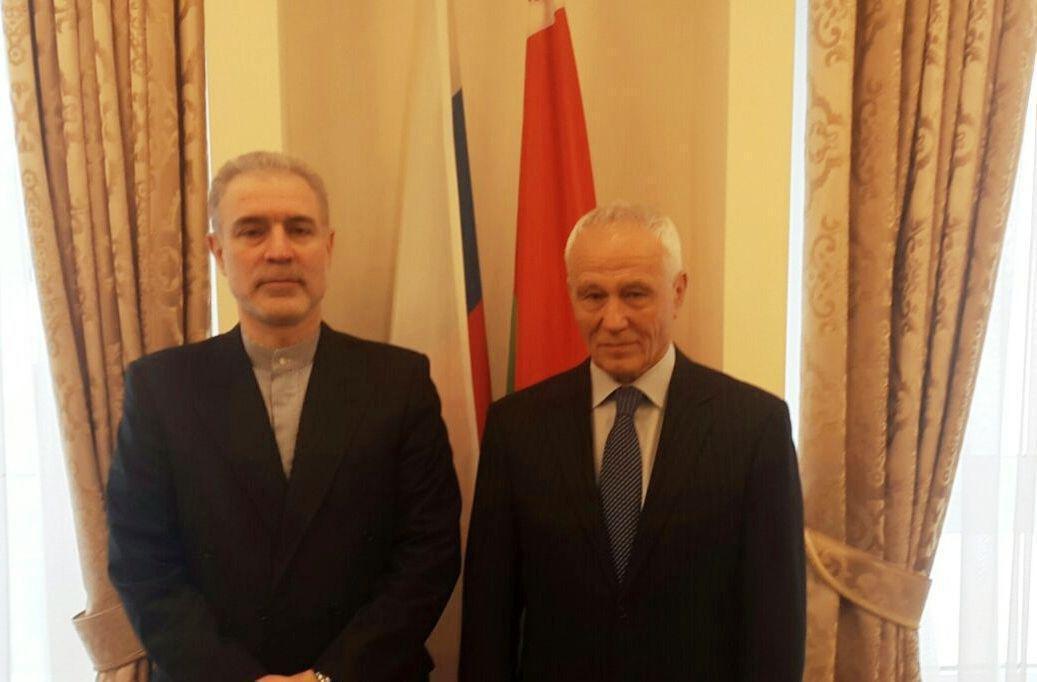 دیدار سفیر ایران در مینسک با دبیر دولت اتحاد دیدار سفیر ایران در مینسک با دبیر دولت اتحاد