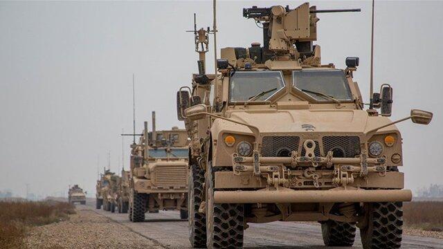 ورود 500 خودروی نظامی آمریکا به پایگاه عین الاسد عراق