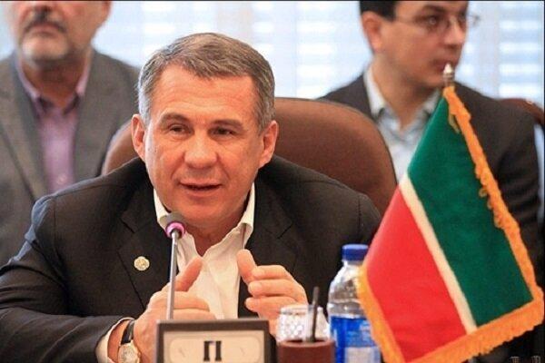 رئیس جمهور تاتارستان وارد تهران شد
