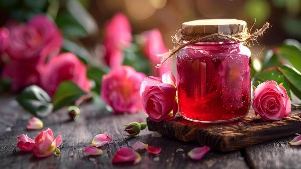 طرز تهیه مربای گل محمدی با گلبرگ تازه طرز تهیه مربای گل محمدی با گلبرگ تازه