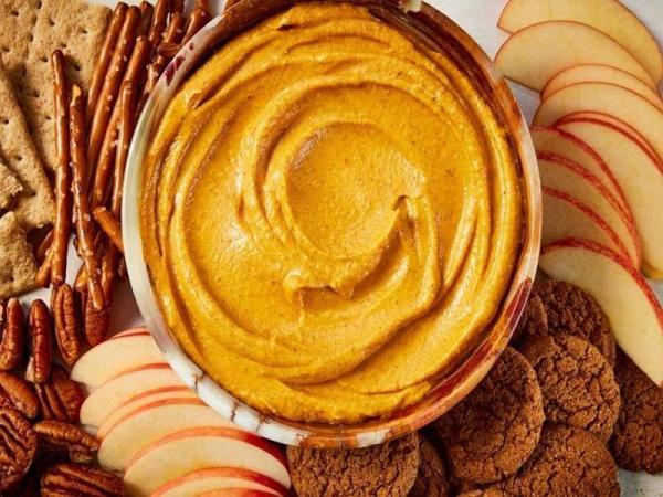 طرز تهیه دیپ کدو حلوایی در 5 قدم ، با پنیر خامه ای بهتره یا طرز تهیه دیپ کدو حلوایی در 5 قدم ، با پنیر خامه ای بهتره یا ماست یونانی؟