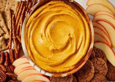 طرز تهیه دیپ کدو حلوایی در 5 قدم ، با پنیر خامه ای بهتره یا ماست یونانی؟